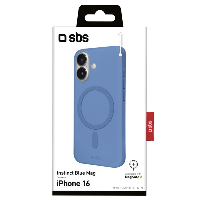 SBS - Caz Instinct Mag s MagSafe pentru iPhone 16, albastru