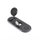 FixPremium - Stand de încărcare cu Qi2 pentru iPhone, Apple Watch & AirPods, negru
