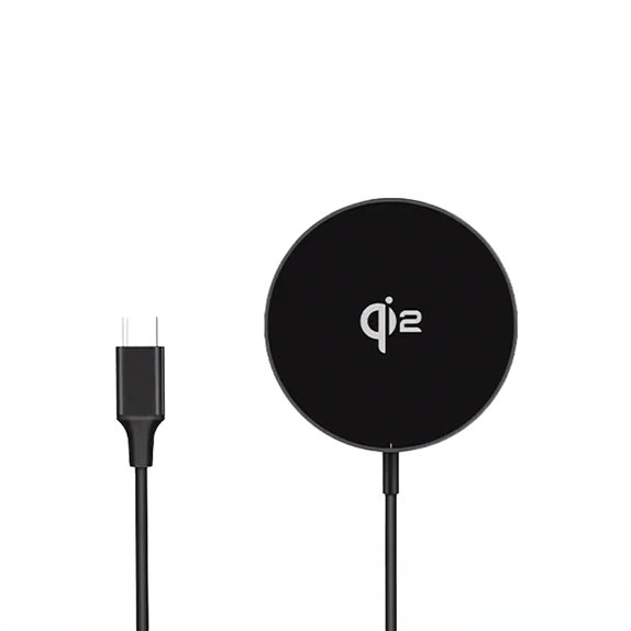 FixPremium - MagSafe Încărcător cu Qi2, negru