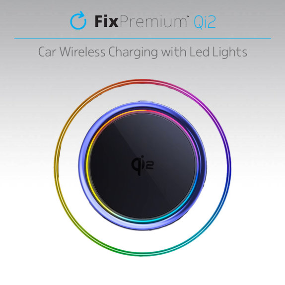 FixPremium - MagSafe Încărcător auto Mini cu Qi2, negru