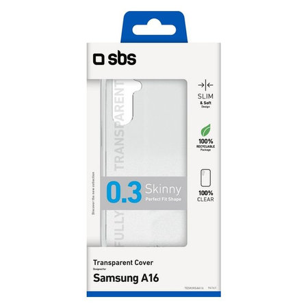SBS - Caz Skinny pentru Samsung Galaxy A16, transparent