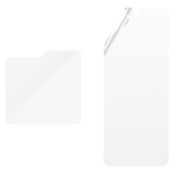 Folie de protecție UWF și sticlă securizată pentru Samsung Galaxy Z Flip6, Transparent, SAFE by PanzerGlass