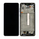 Samsung Galaxy A73 A736 - Ecran LCD + Sticlă Tactilă + Ramă (Black) OLED