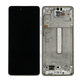 Samsung Galaxy A73 A736 - Ecran LCD + Sticlă Tactilă + Ramă (White) TFT