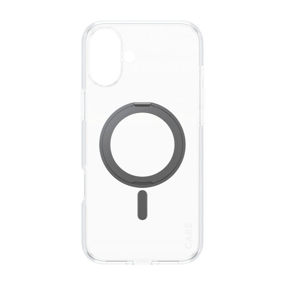 Husă Kickstand cu MagSafe pentru iPhone 16 Plus, Negru, CARE