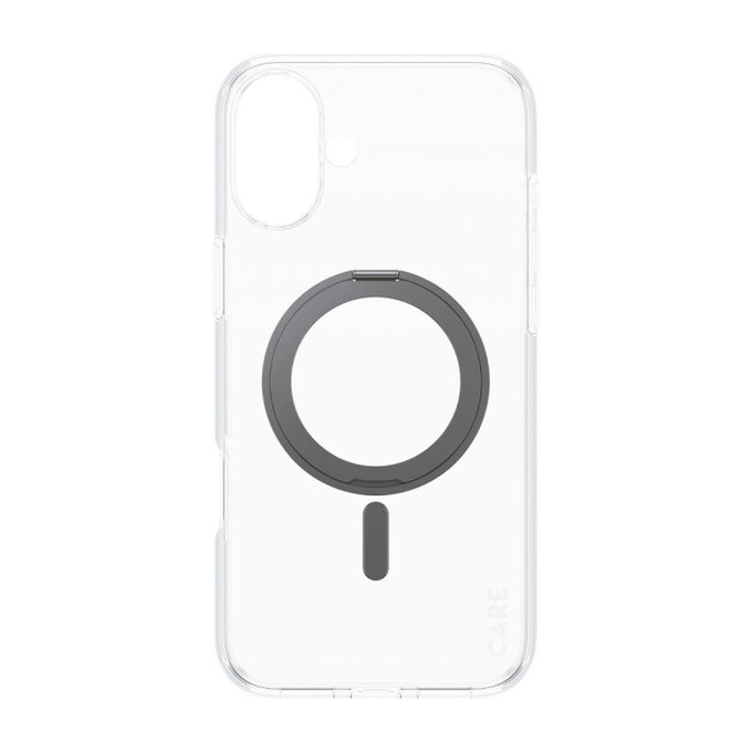 Husă Kickstand cu MagSafe pentru iPhone 16 Plus, Negru, CARE