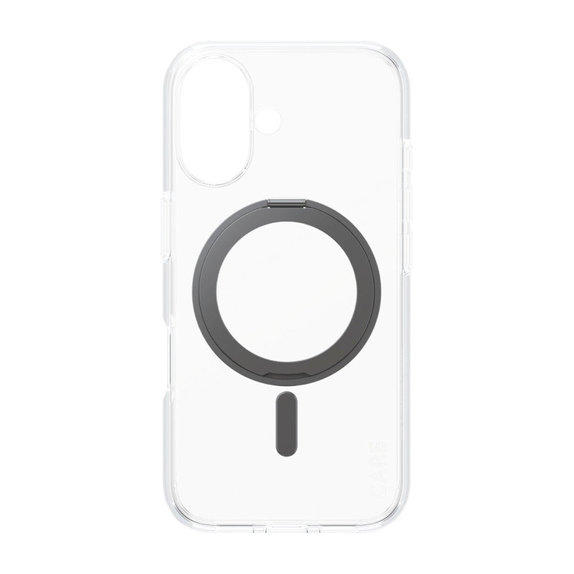 Husă Kickstand cu MagSafe pentru iPhone 16, Negru, CARE