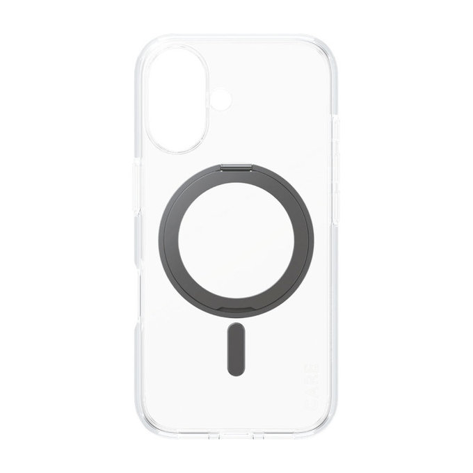 Husă Kickstand cu MagSafe pentru iPhone 16, Negru, CARE