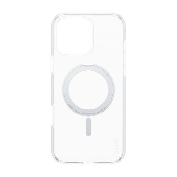 Husă Kickstand cu MagSafe pentru iPhone 16 Pro Max, Argintiu, CARE
