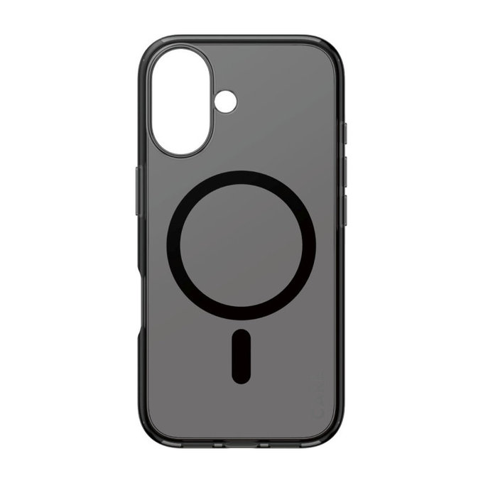 Husă Smokey cu MagSafe pentru iPhone 16, Negru, CARE