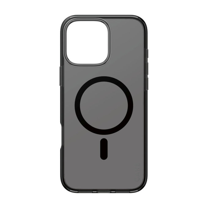 Husă Smokey cu MagSafe pentru iPhone 16 Pro Max, Negru, CARE