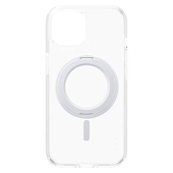 Caz Kickstand cu MagSAFE by PanzerGlass pentru iPhone 15, Argintiu, PanzerGlass