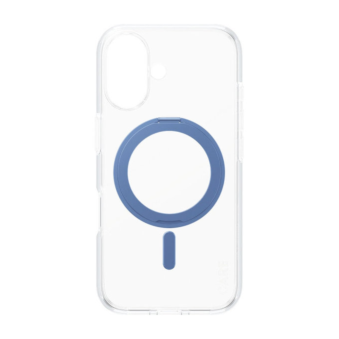 Husă Kickstand cu MagSafe pentru iPhone 16, Albastru, CARE