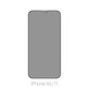 FixPremium Privacy Anti-Spy Glass - Geam securizat pentru iPhone XR & 11