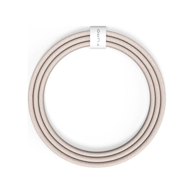 PURO - USB-C Cablu / USB-C, 60W, Fabrik FABK4, 1,5 m, sandshell