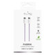 PURO - USB-C Cablu / USB-C, 60W, Fabrik FABK4, 1,5 m, coraltastic