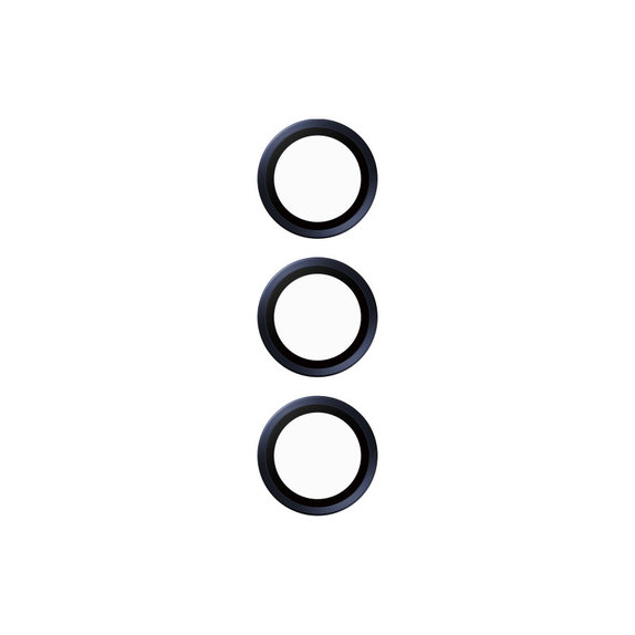 Protecție lentile cameră Hoops pentru Samsung A25 5G, Albastru/Negru, PanzerGlass