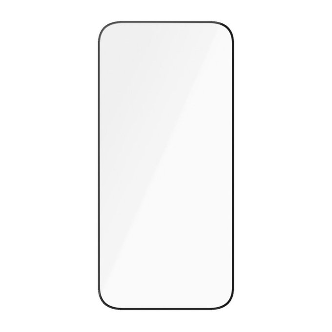 Sticlă securizată UWF Ceramic cu aplicator pentru iPhone 15 Pro, Negru, PanzerGlass