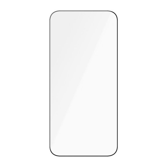Sticlă securizată UWF Ceramic cu aplicator pentru iPhone 15 Pro Max, Negru, PanzerGlass