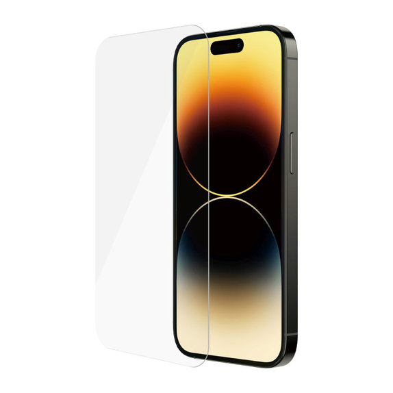 Sticlă securizată Case Friendly UWF pentru iPhone 14 Pro, Negru, SAFE