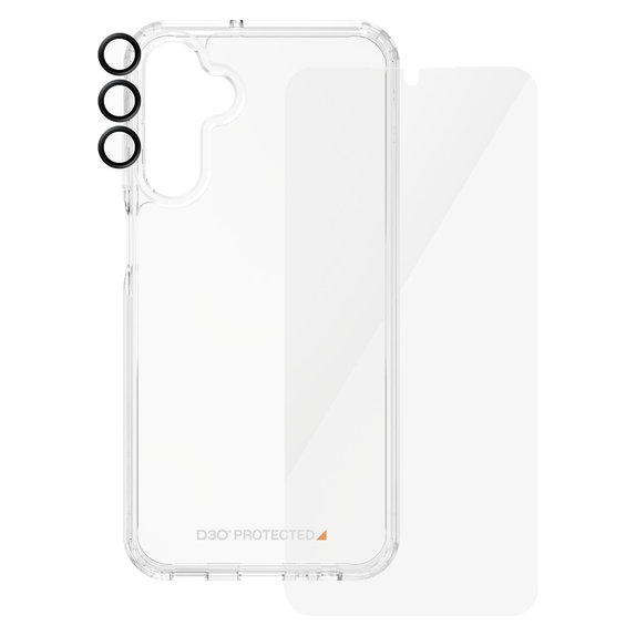 Bundle Hoops + Sticlă securizată UWF + Hard Case D3O pentru Samsung Galaxy A15/A15 5G, PanzerGlass