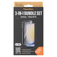 Bundle Hoops + Sticlă securizată UWF + Hard Case D3O pentru Samsung Galaxy A25 5G, Transparent, PanzerGlass