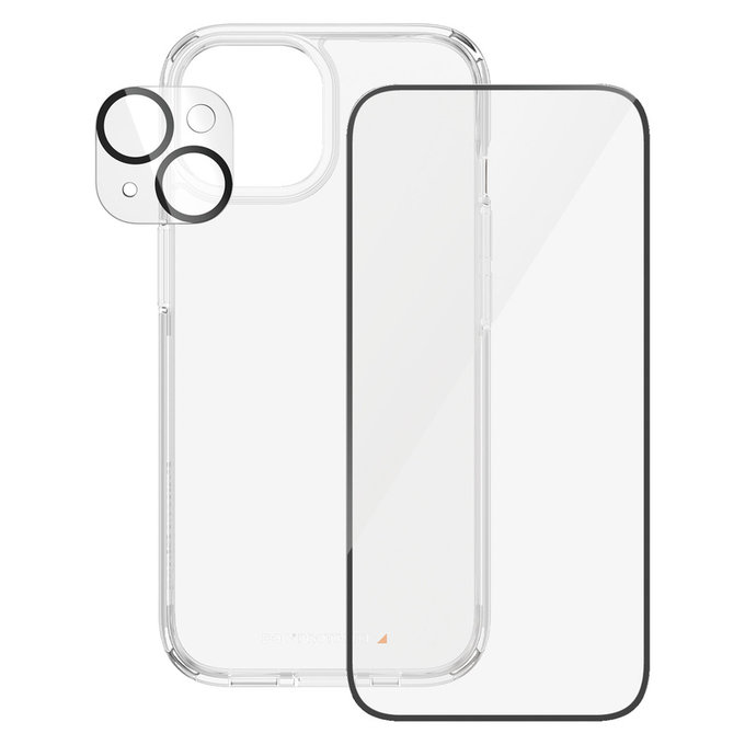Bundle PicturePerfect + Sticlă securizată UWF + Hard Case D3O pentru iPhone 15, PanzerGlass