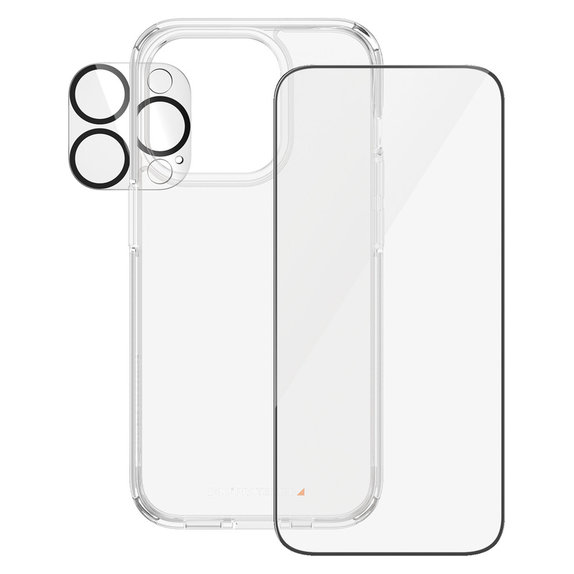 Bundle PicturePerfect + Sticlă securizată UWF + Hard Case D3O pentru iPhone 15 Pro, PanzerGlass
