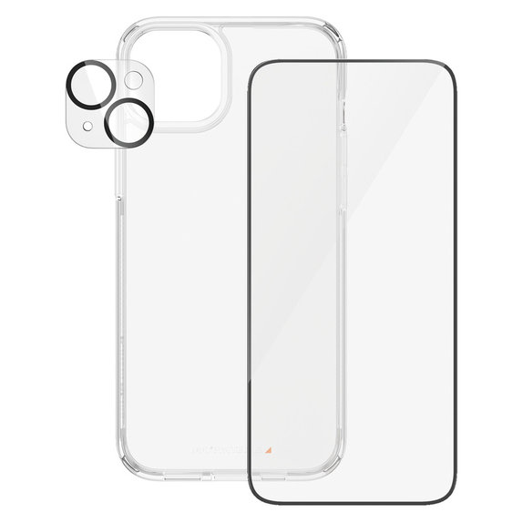 Bundle PicturePerfect + Sticlă securizată UWF + Hard Case D3O pentru iPhone 15 Plus, PanzerGlass