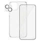 Bundle PicturePerfect + Sticlă securizată UWF + Hard Case D3O pentru iPhone 15 Plus, PanzerGlass
