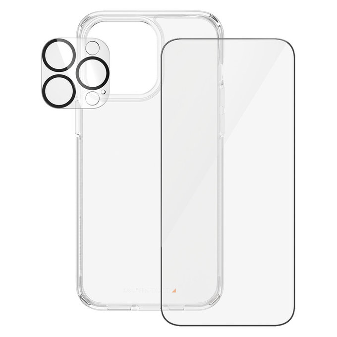 Bundle PicturePerfect + Sticlă securizată UWF + Hard Case D3O pentru iPhone 15 Pro Max, PanzerGlass