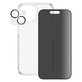 Bundle PicturePerfect + Sticlă securizată UWF Privacy + Hard Case D3O pentru iPhone 15, PanzerGlass