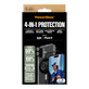 Bundle Hoops + Sticlă securizată UWF + Hard Case + Magnetic Ring Mount pentru iPhone 16, PanzerGlass