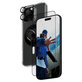 Bundle Hoops + Sticlă securizată UWF + Hard Case + Magnetic Ring Mount pentru iPhone 16 Pro Max, PanzerGlass