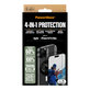Bundle Hoops + Sticlă securizată UWF + Hard Case + Magnetic Ring Mount pentru iPhone 16 Pro Max, PanzerGlass