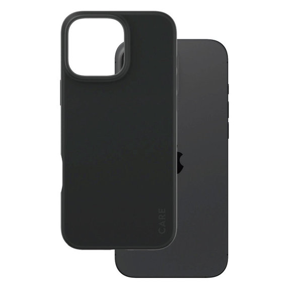 Husă Fearlessly pentru iPhone 16 Pro Max, Negru, CARE