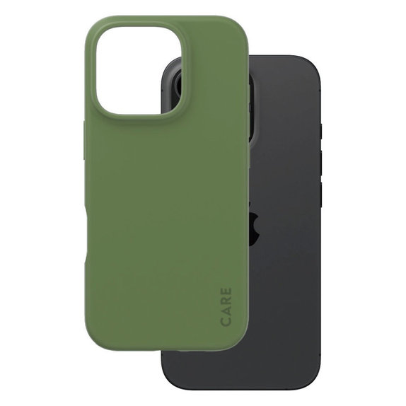Husă Fearlessly pentru iPhone 16 Pro, Verde, CARE