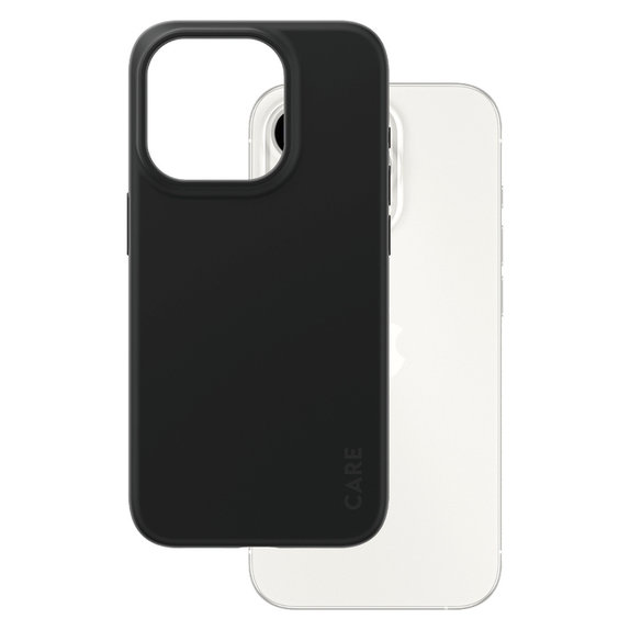 Caz Fearlessly pentru iPhone 15 Pro, Negru, PanzerGlass