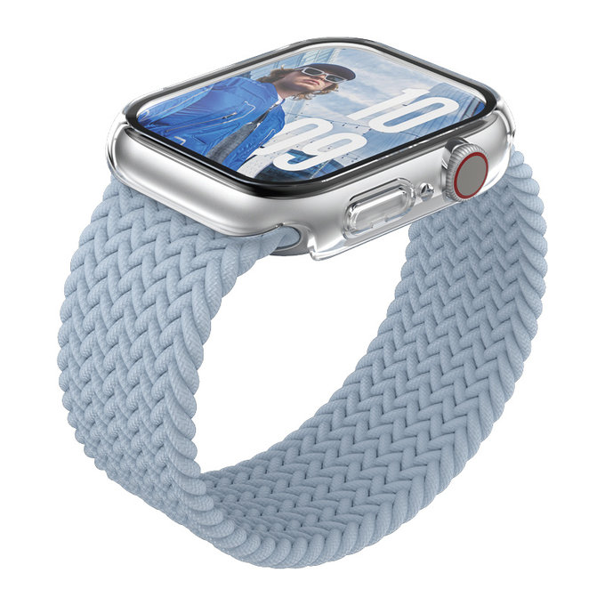 Sticlă securizată Full Body Slim pentru Apple Watch 11/10 42 mm, Transparent, PanzerGlass