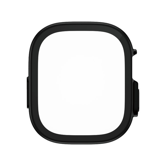 Sticlă securizată Full Body Slim pentru Apple Watch Ultra 2024/Ultra 2/Ultra, Negru, PanzerGlass