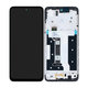 Motorola Moto G35 5G - Ecran LCD + Sticlă Tactilă + Ramă (Black) - 5D68C28856 Genuine Service Pack