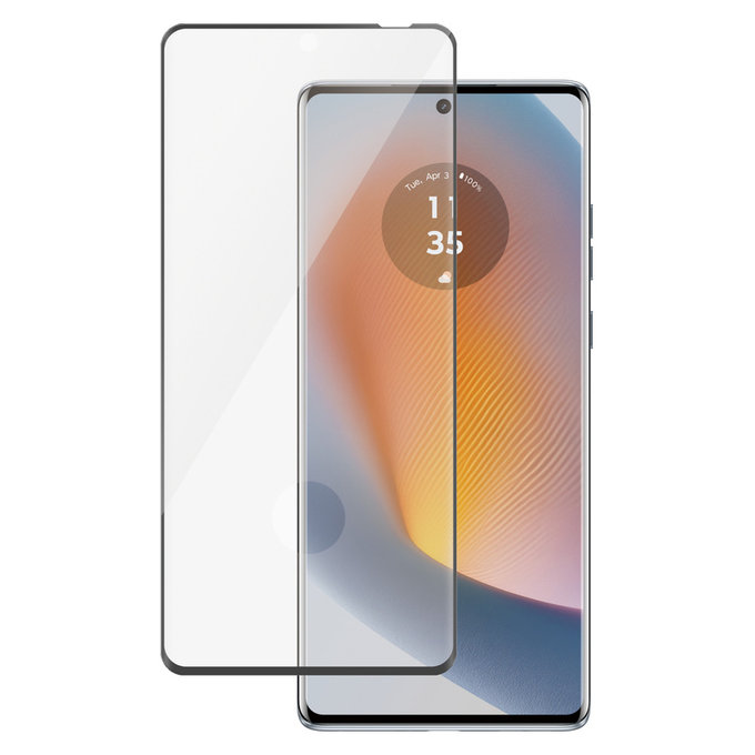 Sticlă securizată UWF pentru Motorola Moto G85 5G/Edge 50 Fusion, Negru, PanzerGlass