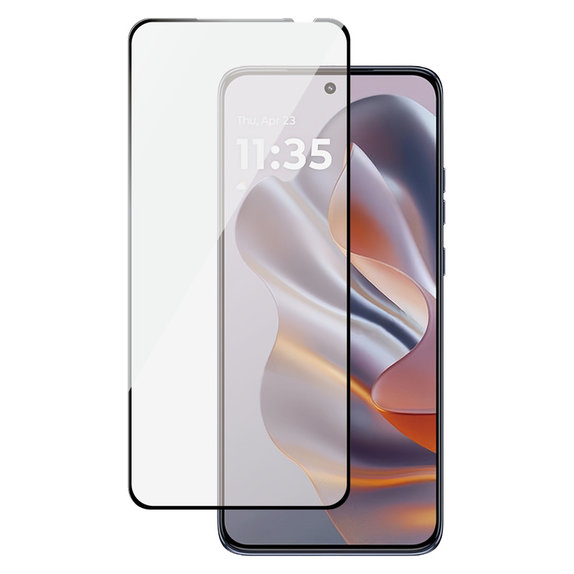 Sticlă securizată UWF pentru Motorola Edge 50 Neo, Negru, SAFE by PanzerGlass