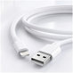 FixPremium - Cablu Lightning/USB, 1.5m, alb