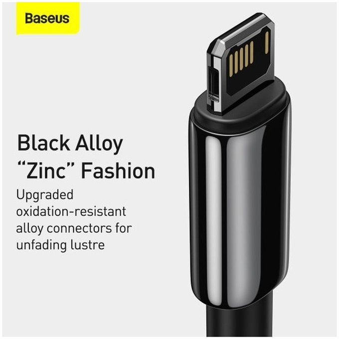 Baseus - Cablu Lightning/USB, 1.5m, negru