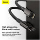 Baseus - Cablu Lightning/USB-C, 1.5m, negru