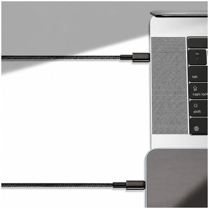 Baseus - Cablu Lightning/USB-C, 1.5m, negru