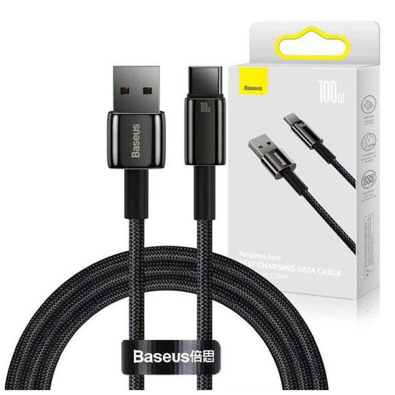 Baseus - Cablu USB-C/USB, 1.5m, negru
