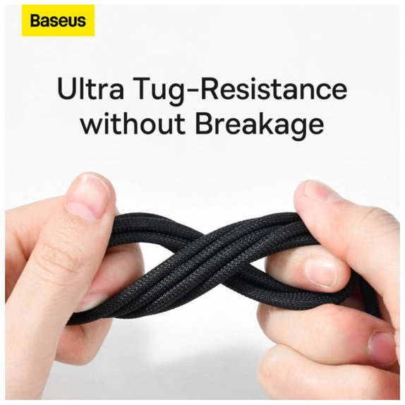 Baseus - Cablu USB-C/USB, 1.5m, negru