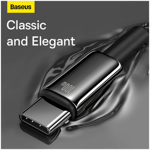 Baseus - Cablu USB-C/USB, 1.5m, negru